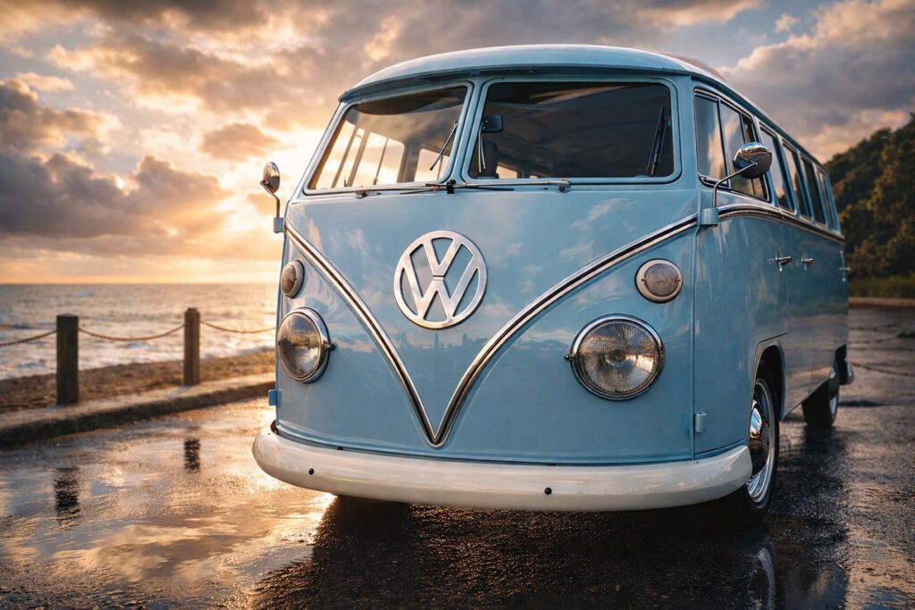 Volkswagen T1 split screen campervan classic restoration