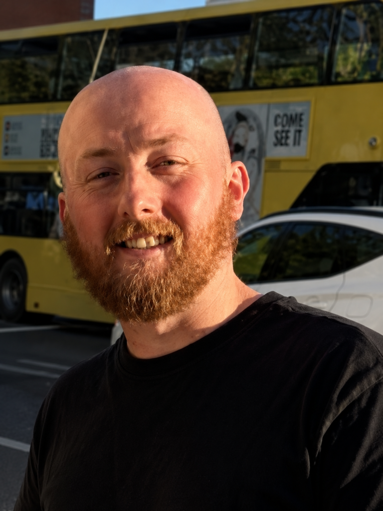 Ben, owner of the Volkswagen Golf Mk3 known as Gertrude