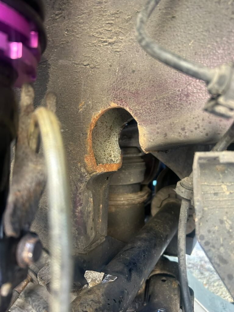 Just Another Ten Miles 6 Rust and sill repair work on Dave Keenan's Mk3 Golf GTI