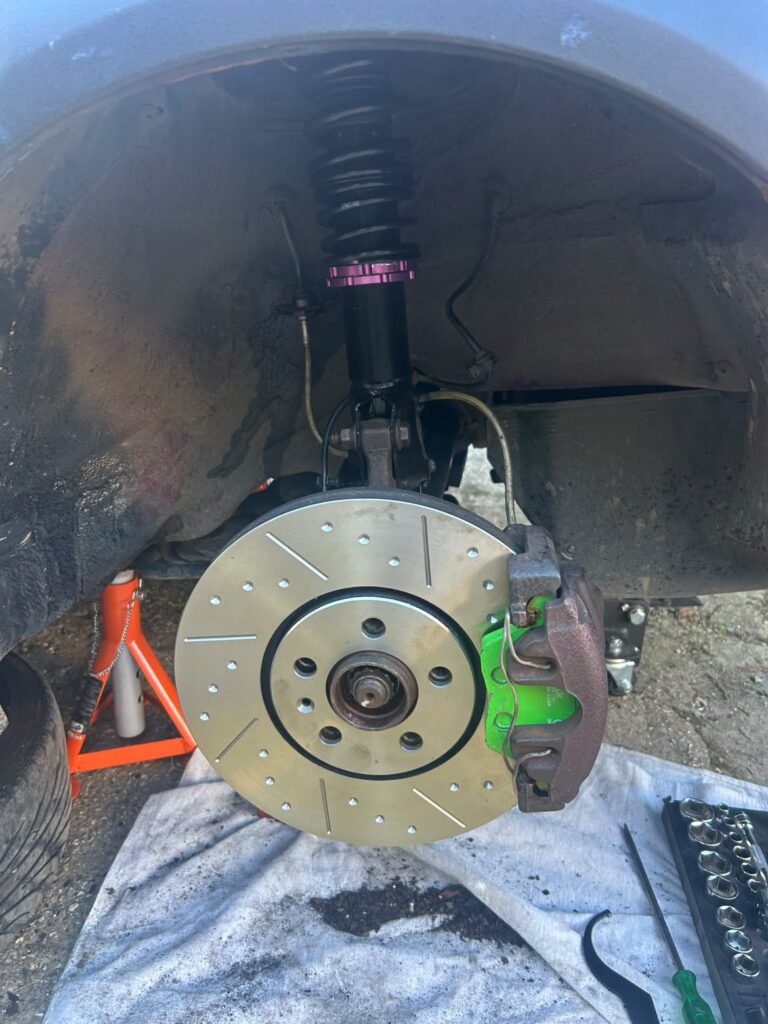 Just Another Ten Miles 5 Brake and suspension work on Dave Keenan's modified Mk3 Golf GTI